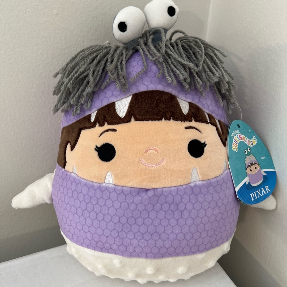 24hr SALE 🔥 Squishmallow Disney Boo Monster's Inc 8” Monster Disguise Pixar